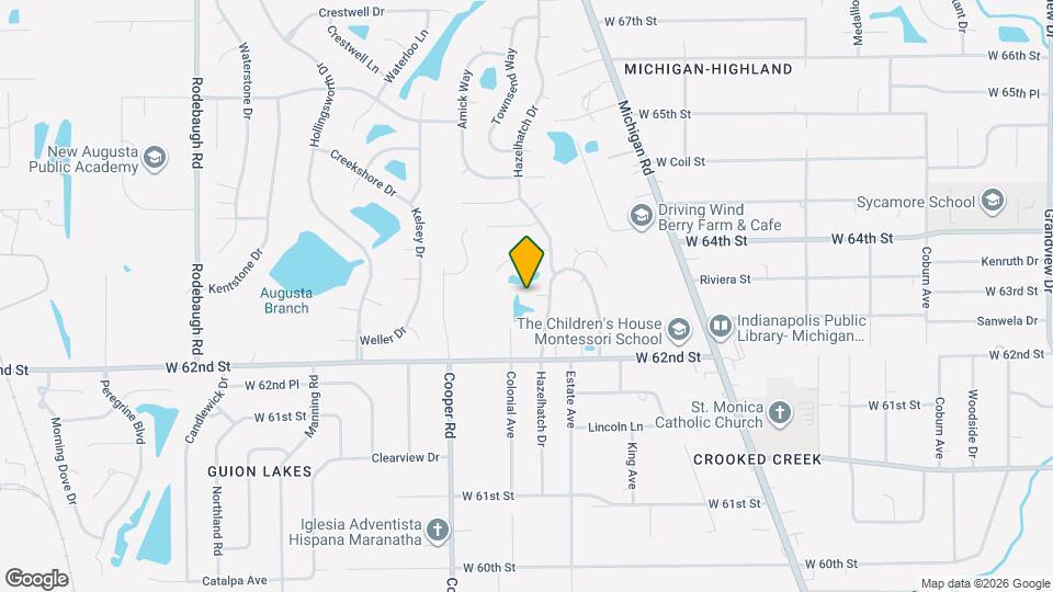 2820 Coopersmith Ct Map and Location Details
