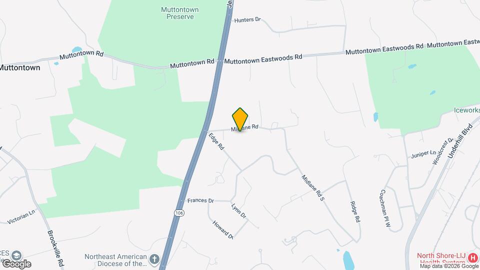 1926 Midlane Rd Map and Location Details