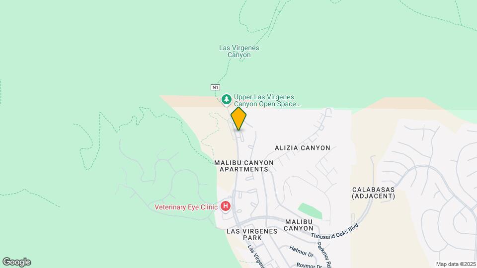 5922 Las Virgenes Creek Map and Location Details
