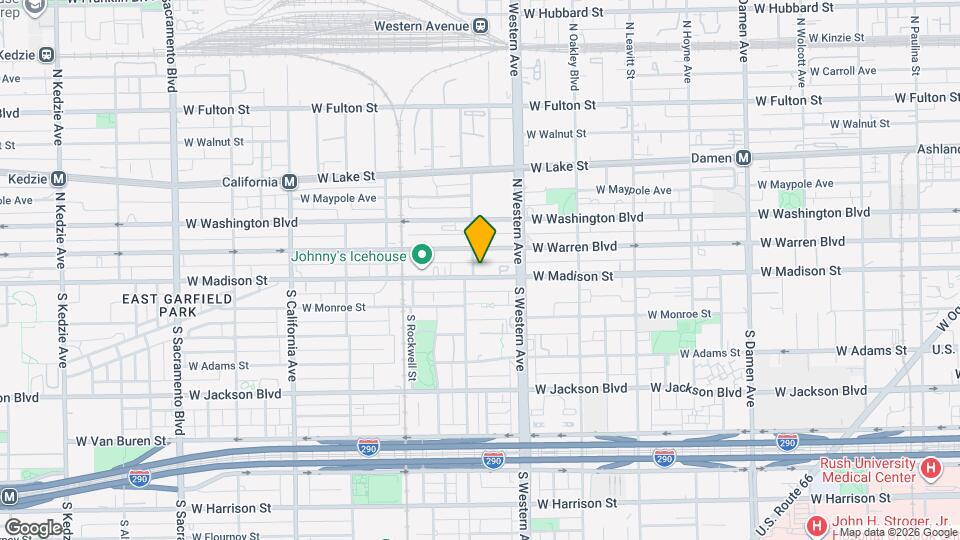 2442 W Madison St, Unit 3 Mapa y Detalles de la Ubicación