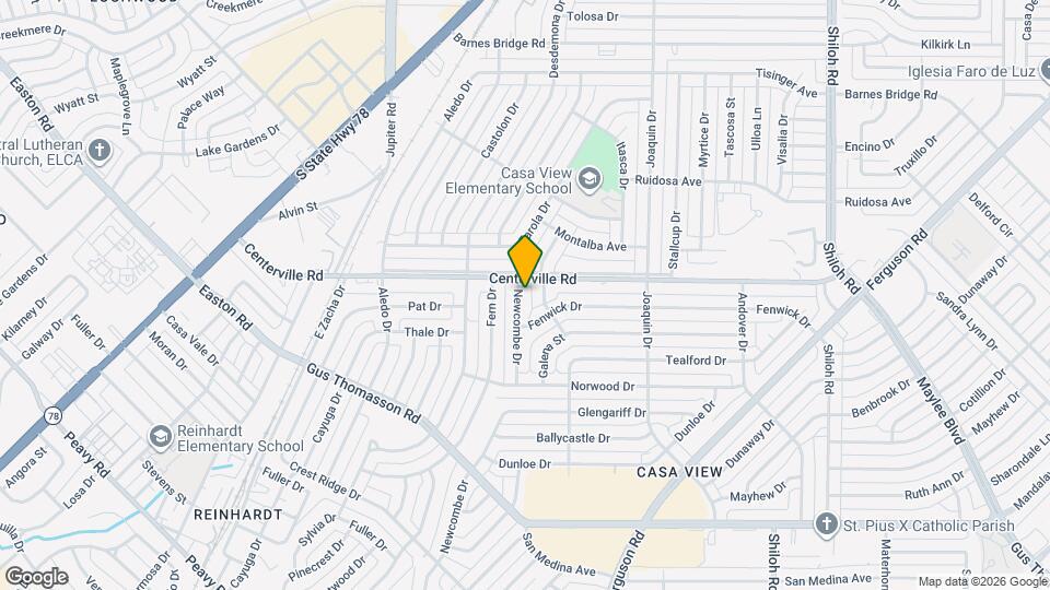 10630 Newcombe Dr Map and Location Details
