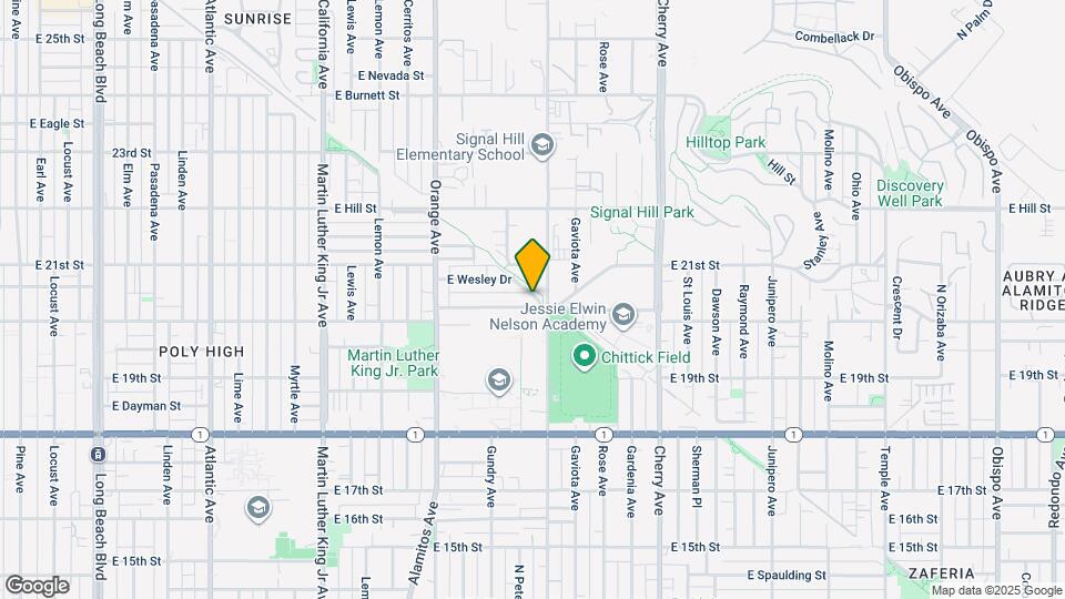 1515 E 20th St, Unit 1 Map and Location Details