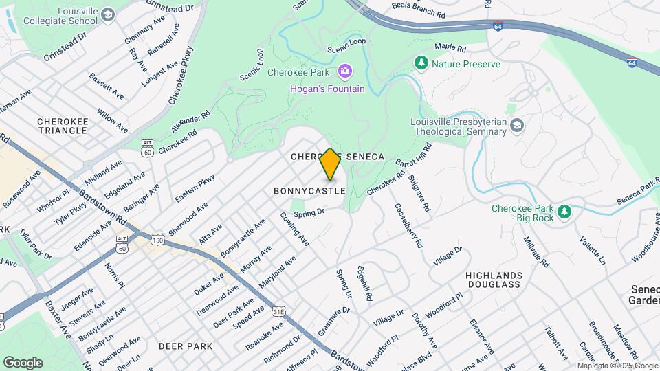 1618 Bonnycastle Terrace Map and Location Details