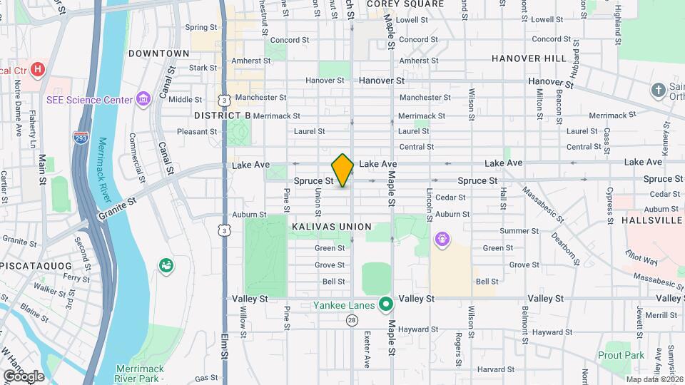 260 Cedar St, Unit Apt 3 Map and Location Details