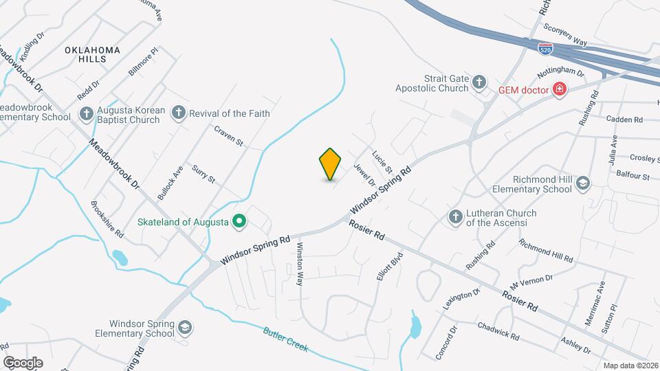 3409 Markham Dr Map and Location Details