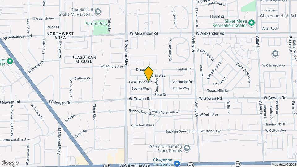 4605 Casa Bonita Dr Map and Location Details