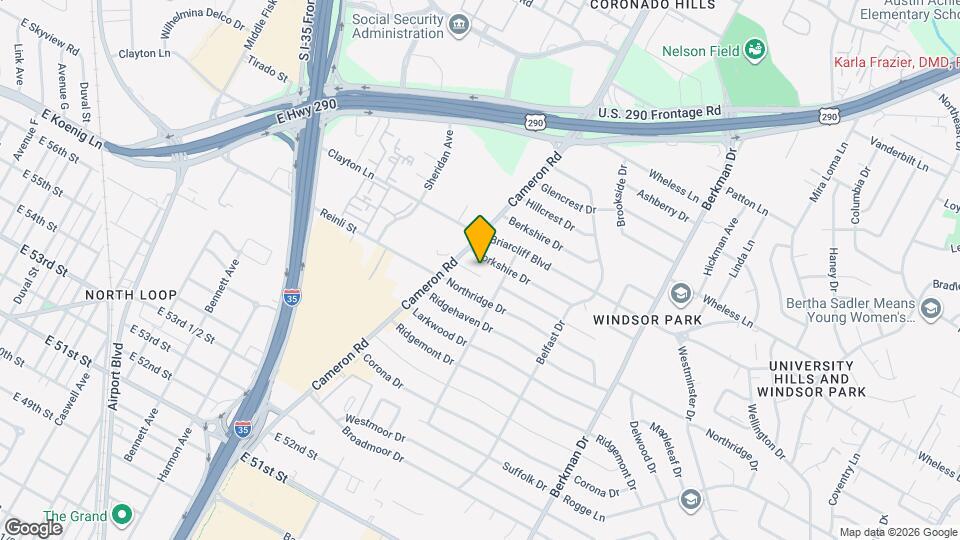 1302 Danbury Sq, Unit #D Mapa y Detalles de la Ubicación