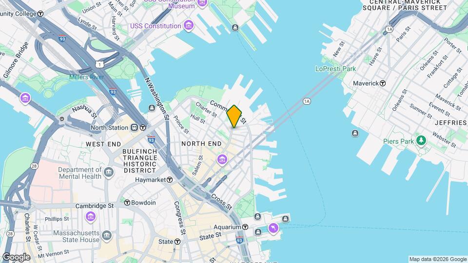 435 Hanover St Map and Location Details