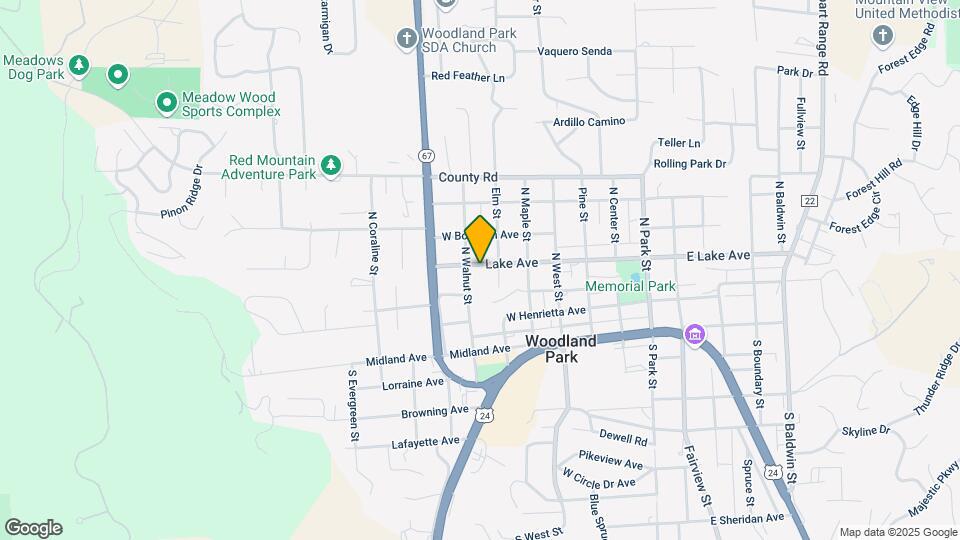 611 Lake Ave Map and Location Details