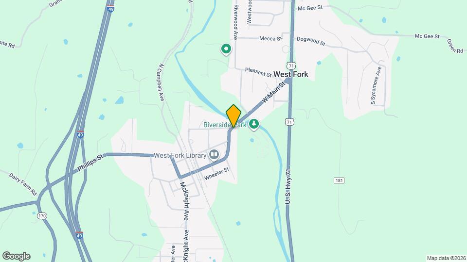 129 W Main St Mapa y Detalles de la Ubicación