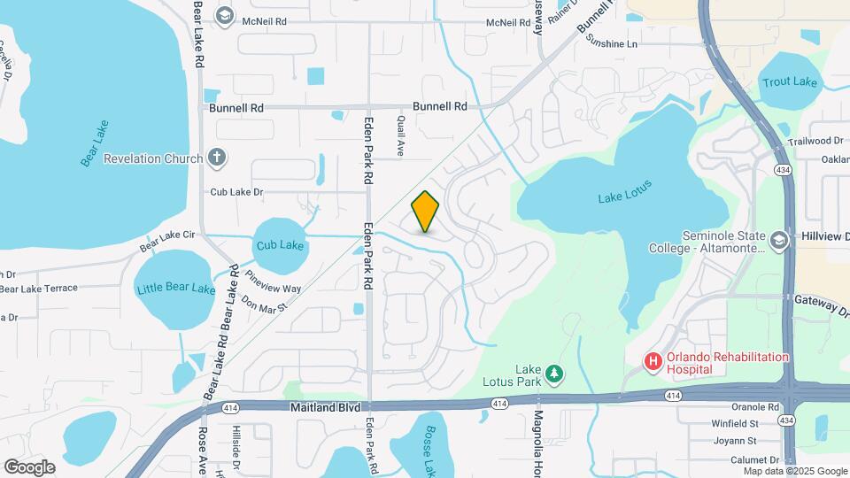 1238 Bent Oak Trail Map and Location Details