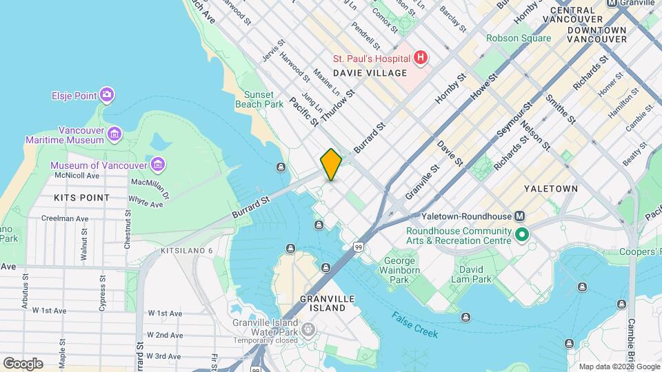 1000 Beach Ave Map and Location Details