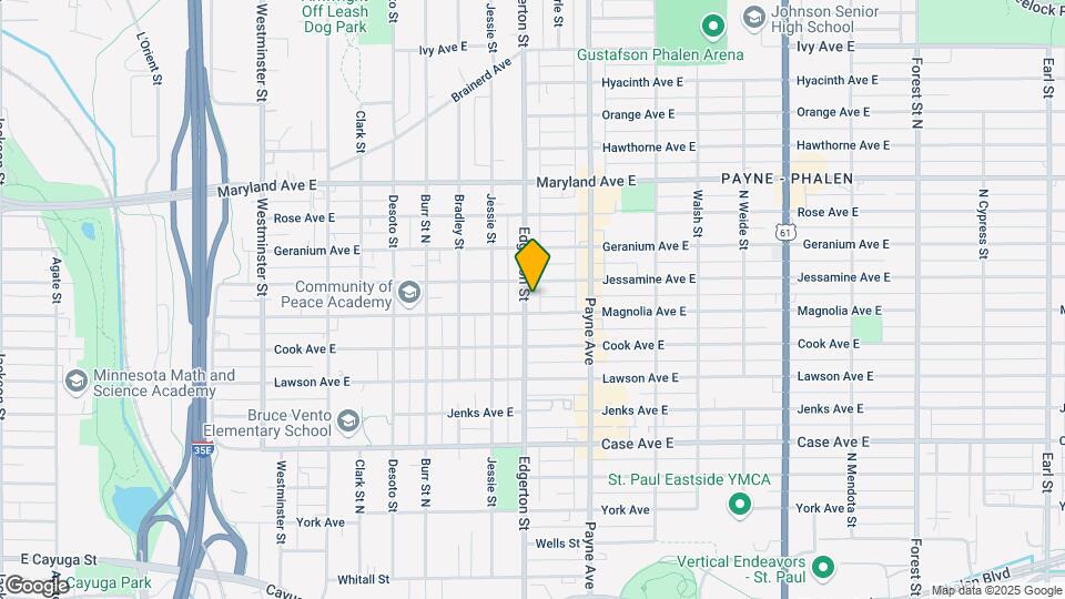 1092 Edgerton St Map and Location Details