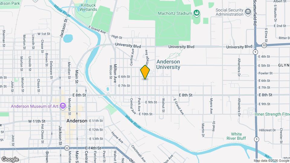 615 Cottage Ave Mapa y Detalles de la Ubicación