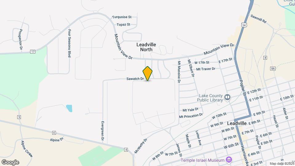 1550 Mt Lincoln Dr E Map and Location Details
