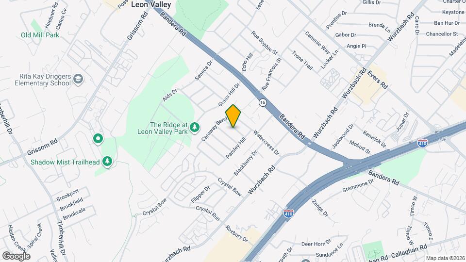 5629 Poppy Seed Run Map and Location Details