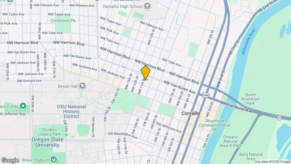 227 NW 11th St Map and Location Details