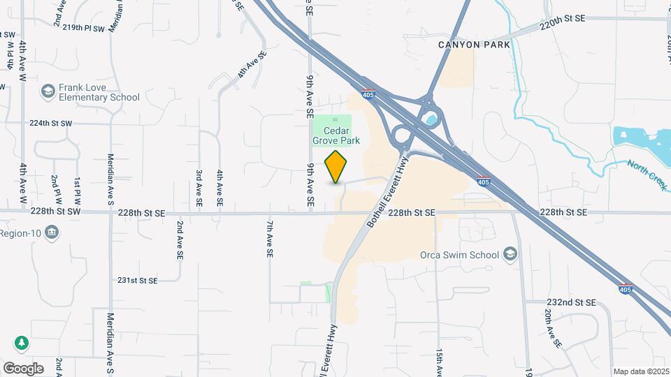 Furnished Studio-Seattle - Bothell - West Map and Location Details