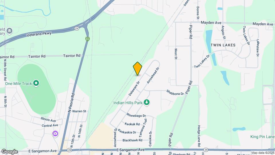 2625 Delaware Dr Map and Location Details