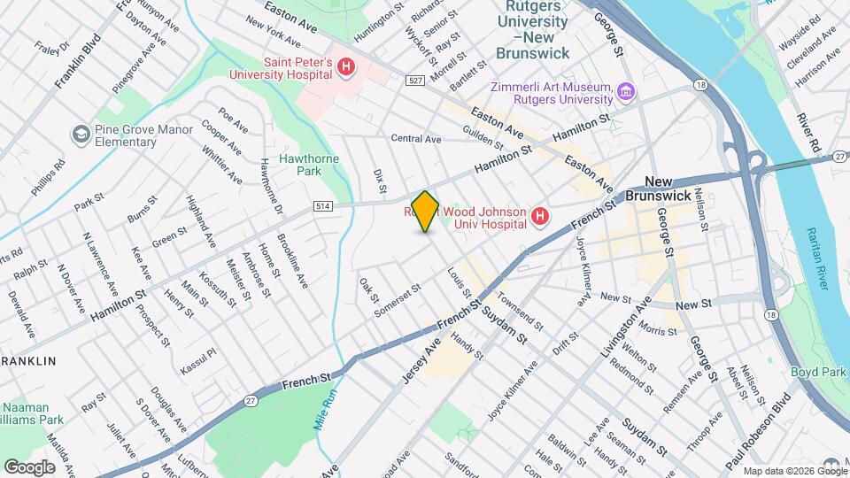 66 Louis St Map and Location Details