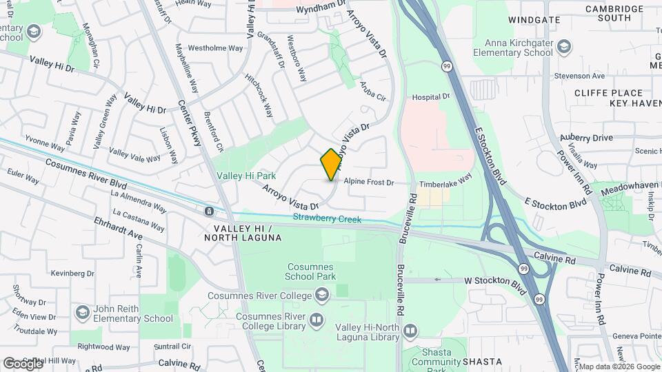 8272 Arroyo Vista Dr Mapa y Detalles de la Ubicación