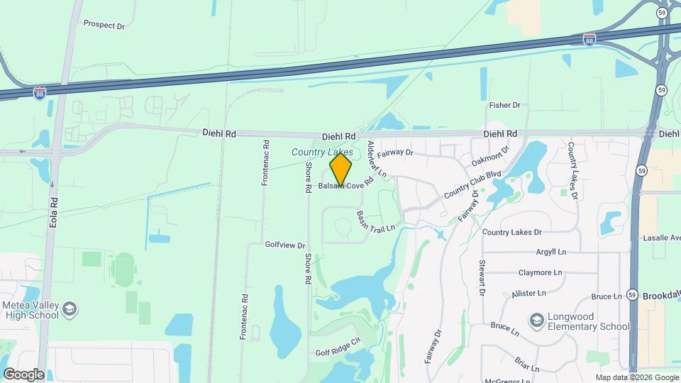 2524 Balsam Cove Rd Map and Location Details