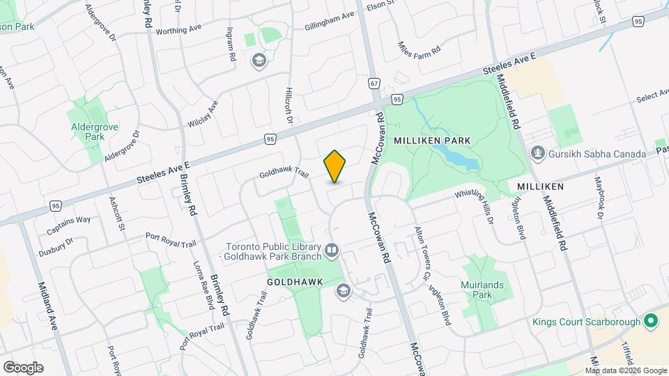 50 Penmarric Pl Map and Location Details