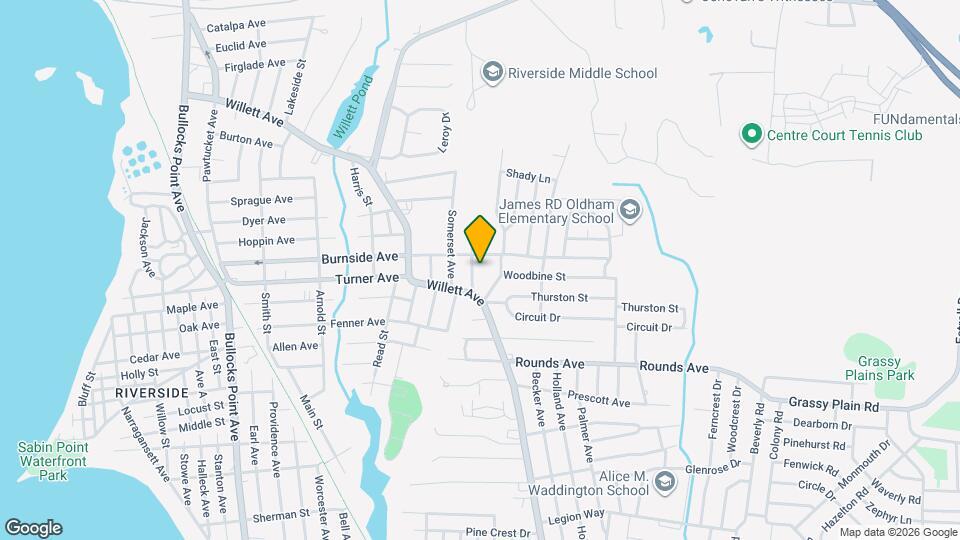 17 Rhodes Ave Map and Location Details