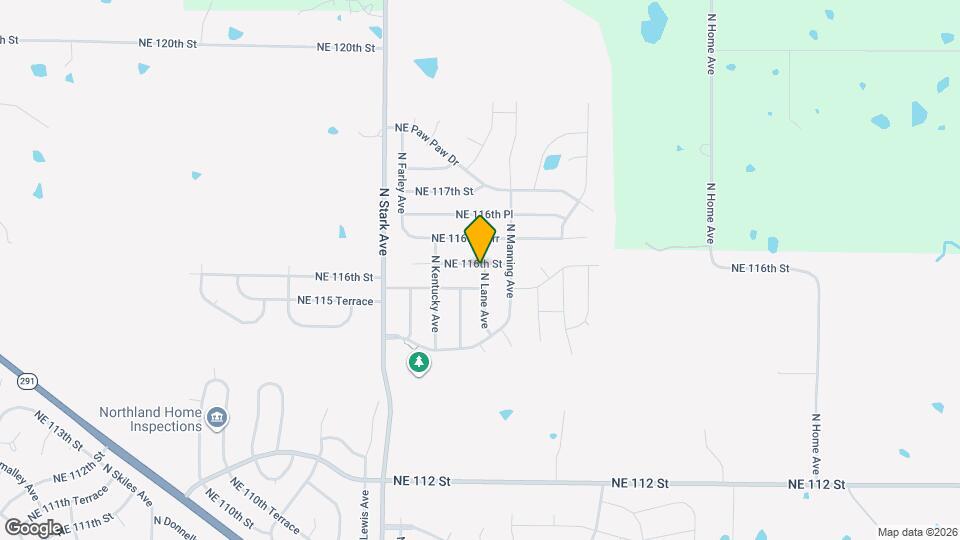 11518 N Lane Ave Map and Location Details