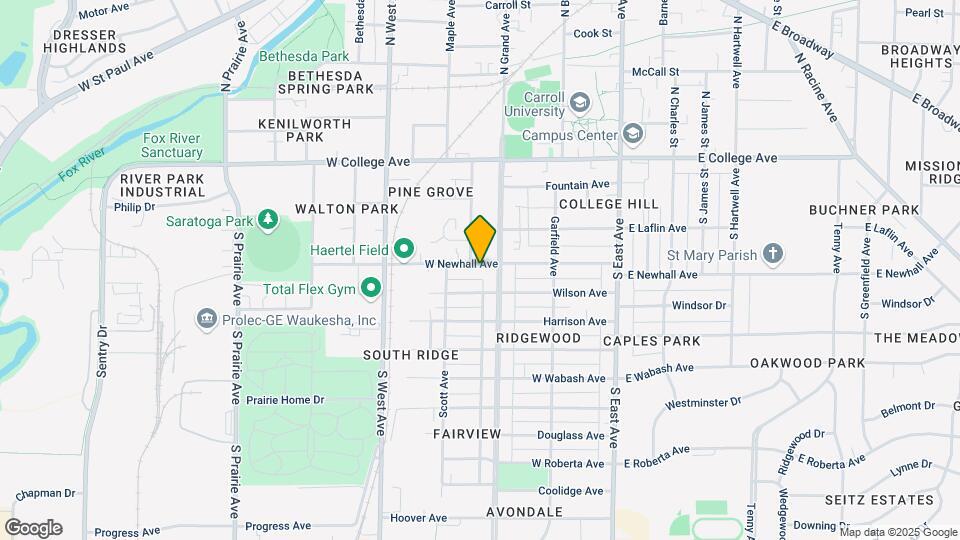 315 W Newhall Ave Mapa y Detalles de la Ubicación
