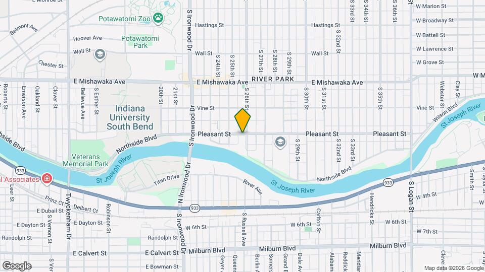 2530 Pleasant St Mapa y Detalles de la Ubicación