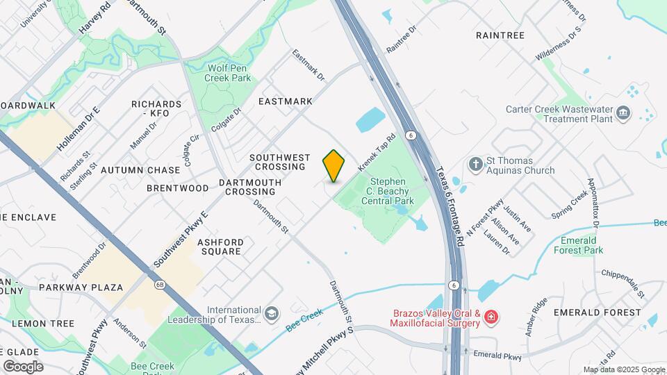 1001 Krenek Tap Rd, Unit #2802 Map and Location Details