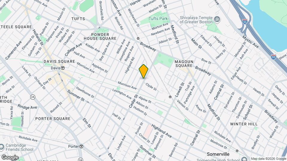 204 Cedar St Map and Location Details