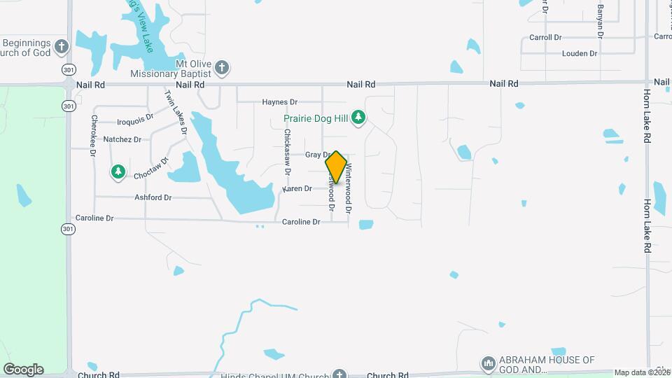 5630 Crestwood Dr Map and Location Details