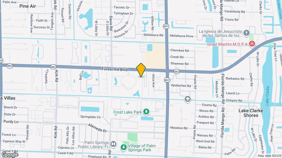 1805 Fairview Villas Dr Map and Location Details