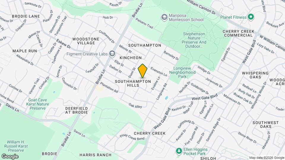 8001 Clydesdale Dr Map and Location Details