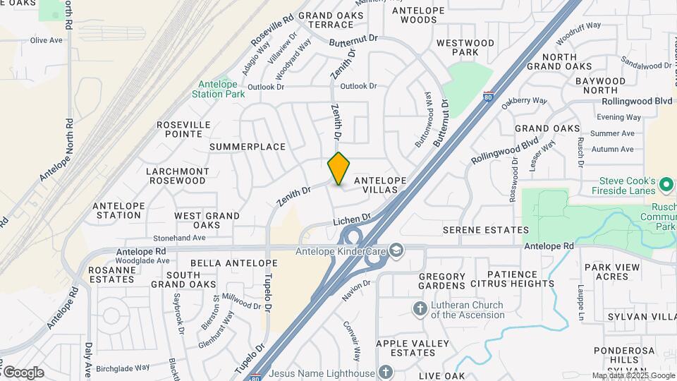 6612 Posten Way Map and Location Details