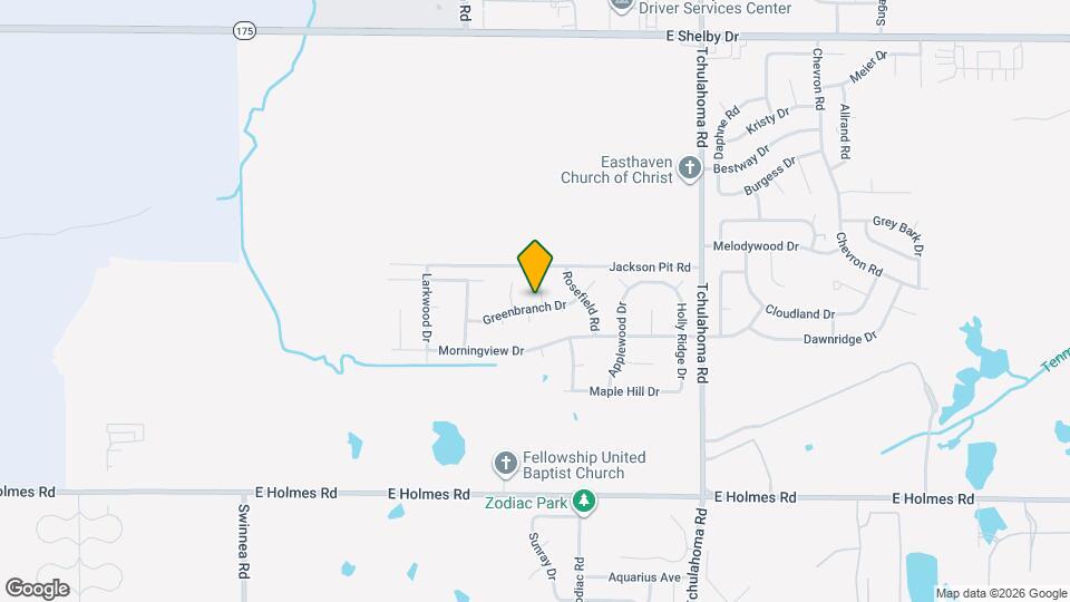 3084 Greenbranch Dr Map and Location Details