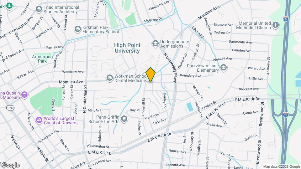 509 Saunders Pl Map and Location Details