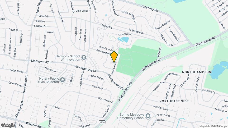 8219 Glen Lark Map and Location Details