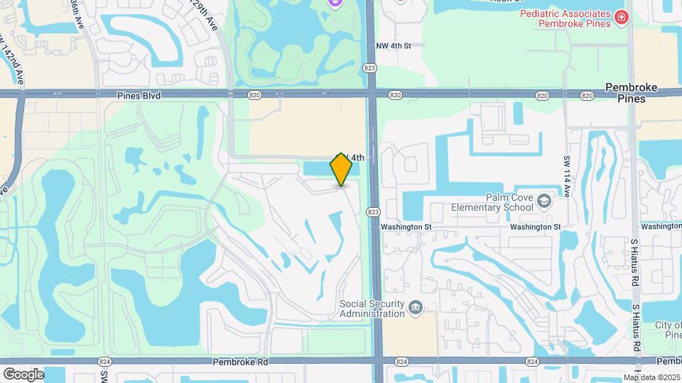 900 SW 125th Way Map and Location Details