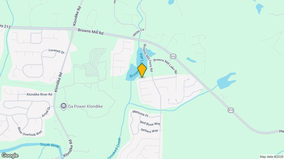 6700 Browns Mill Ferry Dr Mapa y Detalles de la Ubicación