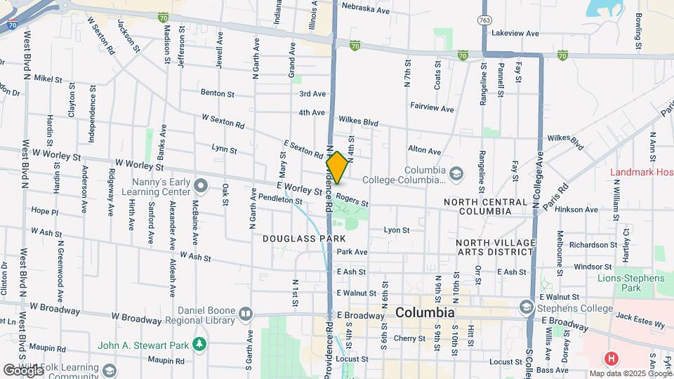 303 Rogers St Map and Location Details