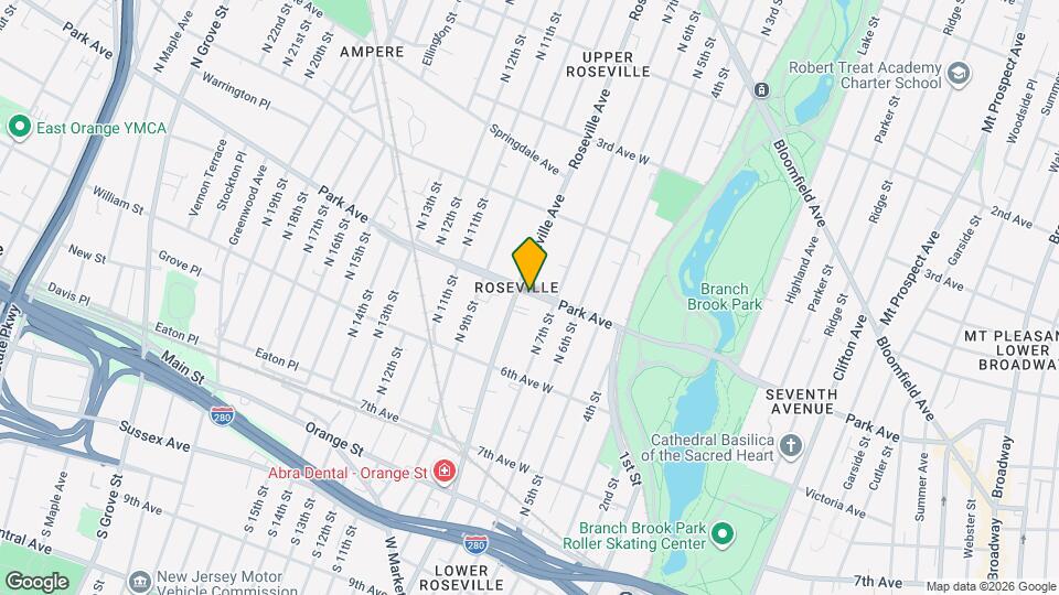 302 Park Ave Map and Location Details