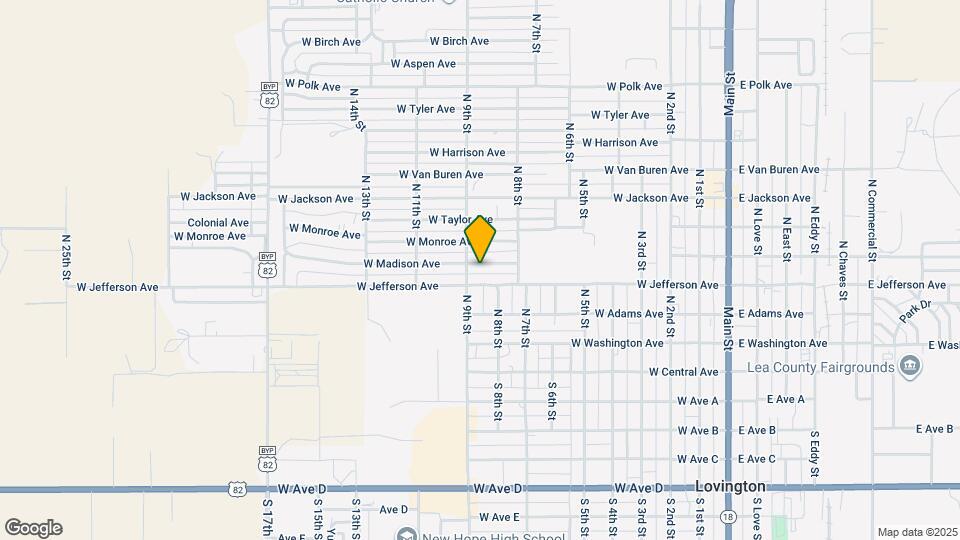 829 W Madison Ave Map and Location Details