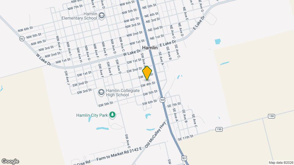 352 SW Ave A Map and Location Details