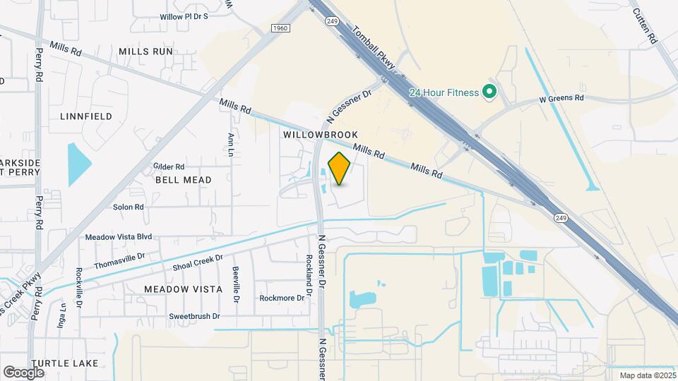 12330 N Gessner Rd Map and Location Details