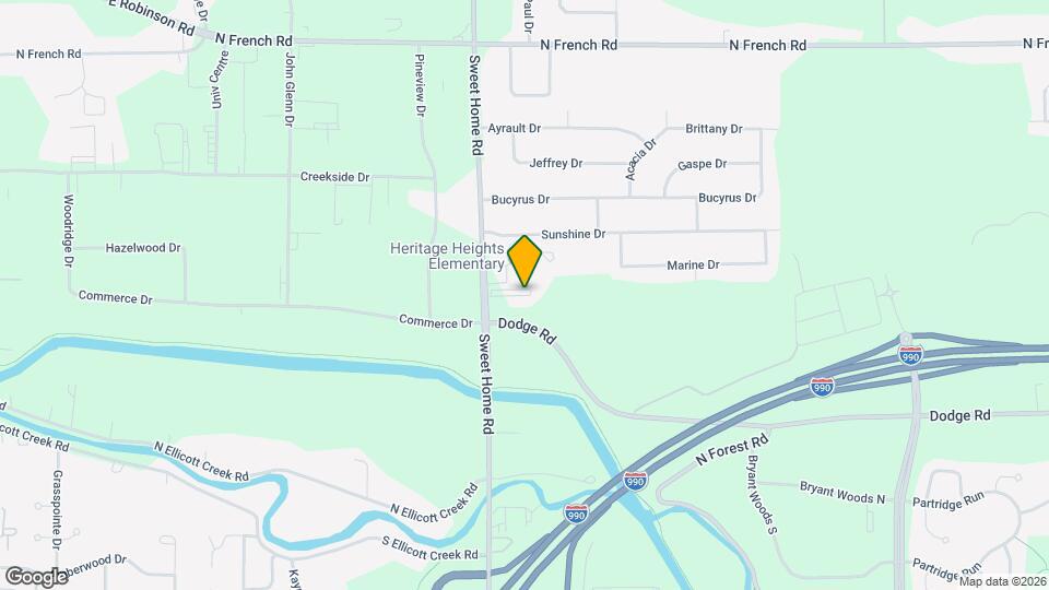 2497 Sweet Home Rd Map and Location Details