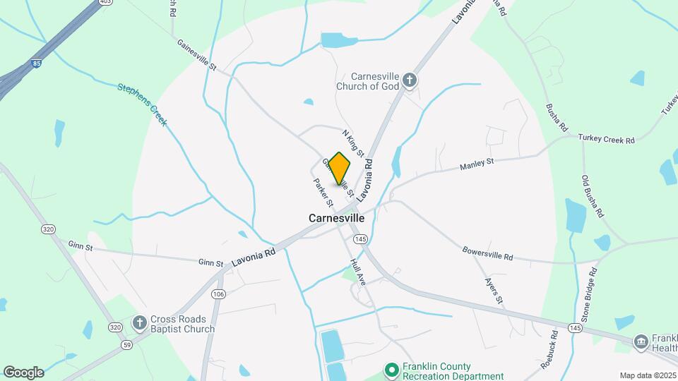 339 Gainesville St Map and Location Details