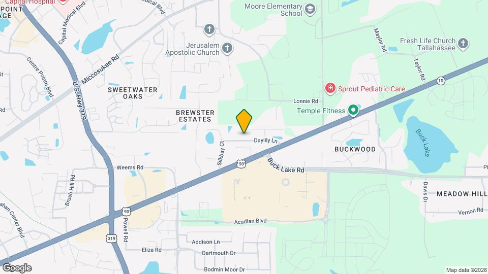 3480 Daylily Ln Map and Location Details